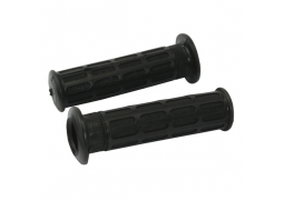 Gripy na motorku Honda gumové černé, 22 mm průměr, délka 120 mm