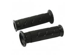 Gripy na motorku Tena gumové černé, 22 mm průměr, délka 120 mm