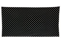 TWOEIGHTFIVE multifunkční šátek na krk Dots, puntíky bílo-černé