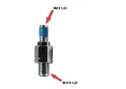 Redukce na zrcátka na motorku, M10x1, 25-M8x1, 25