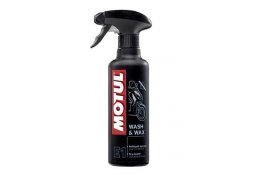 Motul E1 Wash & Wax, 400ml, víceúčelový čistíci prostředek na motorky