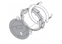 Kappa BF05K redukce pro montáž TANKLOCK tankvaku na víčko nádrže motorky YAMAHA FJR 1300 AS rok 06-12