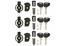 Kappa KSL103 - tři bezpečnostní zámky a šest klíčů na kufry KAPPA