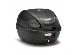 GIVI E 300NT2 TECH kufr černý s čirými odrazkami (Monolock s vlastní plotnou), objem 30 l