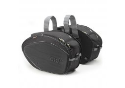 GIVI EA 100B boční brašny velké, černé, rozšiřitelné, objem 28-35 l