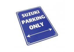 Parkovací cedule ''Suzuki parking only''
