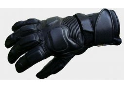 NTZ 50 kožené rukavice na motorku se stříbrnými cvočky