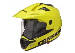 Cassida Tour enduro žlutá fluo helma na motorku