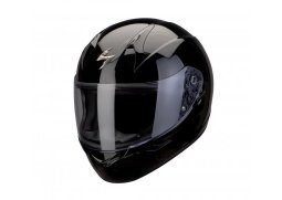 SCORPION EXO-410 AIR černá lesklá integrální helma na motorku