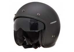 Cassida Oxygen JET otevřená helma na motorku, černá matná