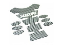 Tankpad Bike-It Suzuki, karbonový, 175mm x 220mm SUZUKI GSX R 750 W rok 94-99