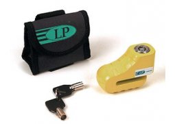 Zámek na kotouč Landport Disc Brake Lock, 5, 5 mm - žlutý