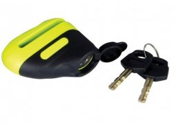 Zámek na kotouč Mammoth Blast Disc Lock, 6 mm - žlutý
