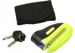 Zámek na kotouč Mammoth Blast Disc Lock, 10 mm - žlutý