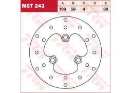 TRW MST243 brzdový kotouč, zadní YAMAHA YQ 50 AEROX/AEROX R LC rok 97-12