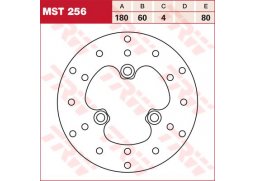 TRW MST256 brzdový kotouč, přední GENERIC GT 50 RACE rok 2009