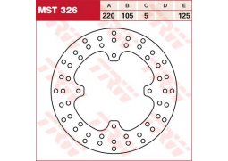 TRW MST326 brzdový kotouč, zadní HONDA SX 650 VIGOR rok 99-02