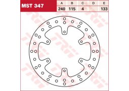 TRW MST347 brzdový kotouč, zadní YAMAHA WR 426 F rok 2001