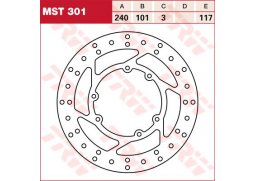 TRW MST301 brzdový kotouč, přední HONDA CRF450EFI rok 02-16
