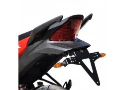 Držák SPZ HONDA CBR125/250 11-16, nastavitelný, černý, s držákem odrazky