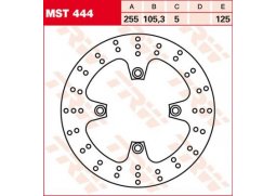 TRW MST444 brzdový kotouč, zadní TRIUMPH TIGER 800 XC rok 11-13