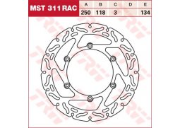 TRW MST311RAC brzdový kotouč, přední YAMAHA WR 426 F rok 01-02