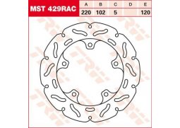 TRW MST429RAC brzdový kotouč, zadní APRILIA RSV4-R 1000 rok 11-15