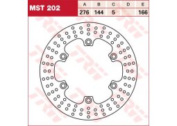 TRW MST202 brzdový kotouč, přední HONDA SLR 650 rok 97-08