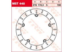 TRW MST448 brzdový kotouč, zadní HONDA VFR 1200 X CROSSTOURER rok 12-16