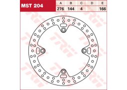 TRW MST204 brzdový kotouč, přední HONDA XRV 750 R AFRICA TWIN rok 88-03