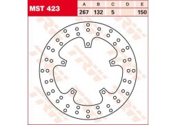 TRW MST423 brzdový kotouč, zadní YAMAHA FZ8-SA 800 FAZER rok 10-15