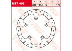 TRW MST458 brzdový kotouč, přední GILERA GP 800 rok 08-10