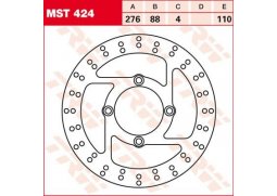 TRW MST424 brzdový kotouč, přední HONDA XLV 125 VARADERO rok 01-14