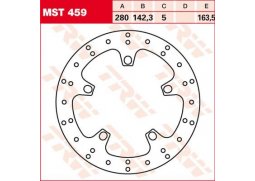 TRW MST459 brzdový kotouč, zadní GILERA GP 800 rok 08-10