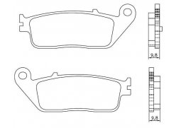 Brenta brzdové destičky sintrované FT4140 KYMCO XCITING 500 rok 04-05