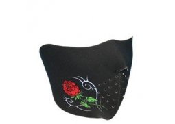 Maska na obličej Hot Leathers "Tribal Rose"
