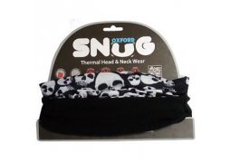 Oxford Snug Skulls multifunkční šátek s fleecem, lebky