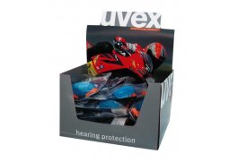 UVEX - Špunty do uší - ochrana proti hluku na motorce