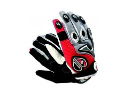 Letní motokrosové rukavice SQ MOTO-MX černo-červené
