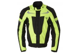 AYRTON Sting, černá žlutá fluo bunda na motorku