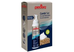 Pedag Combi Set - sada čistící pěny a přírodní mořské houbičky na čištění