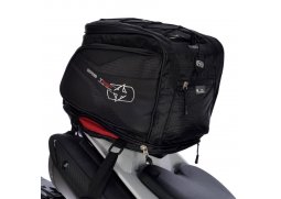 Brašna na sedadlo spolujezdce motorky T25R TAILPACK, OXFORD, černá barva, objem 25 litrů