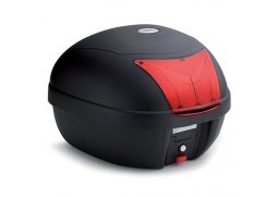 Kappa K28 BAS - černý nelakovaný kufr topcase (28 l) na motorku a skůtr