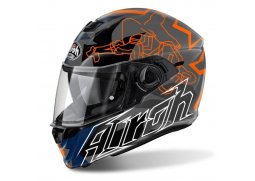 Airoh Storm Bionikle černá oranžová integrální přilba na motorku