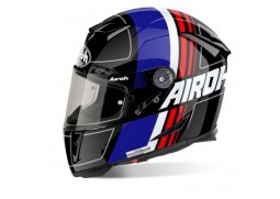 Airoh GP500 Scrape – černá modrá červená integrální přilba na motorku