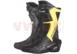 KORE Sport, černé žluté sportovní boty na motorku