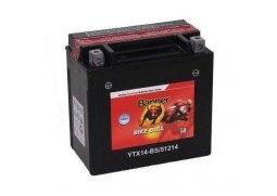 motobaterie 12V, YTX14-BS, 12Ah, 190A, BANNER BIKE BULL AGM 150x87x147 APRILIA LS 750 Shiver rok 07-14