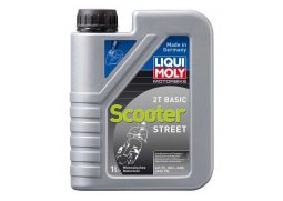 LIQUI MOLY Motorbike 2T Basic Scooter - minerální motorový 2T olej 1 l