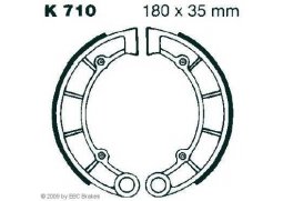 EBC K 710 brzdové pakny čelisti na motorku