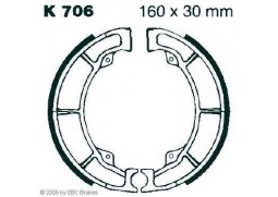 EBC K 706 brzdové pakny čelisti na motorku